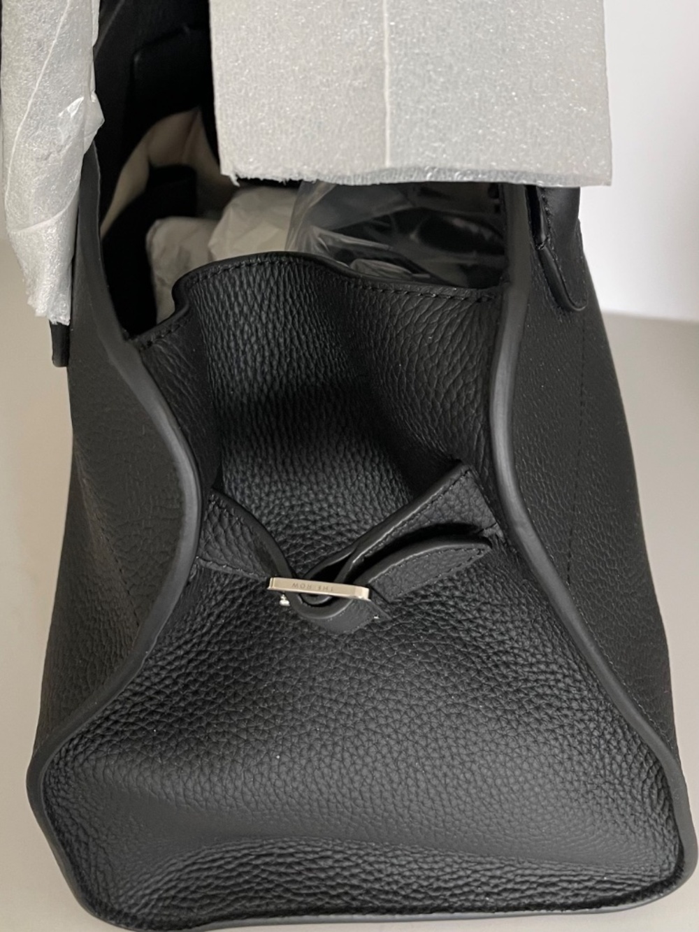 The Row soft Margaux 12 bag - Picture 2 of 4